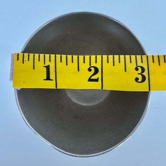 Vintage Aitkens Pewter Wine Glasses Goblets 2 Octagon Bases Matte Artisan Rustic - Picture 14 of 14